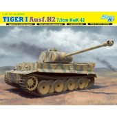 Tiger I Ausf. H2 7.5 cm KwK42. DRAGON 6683