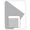 PVC grid diagonal. MAQUETT 611-02