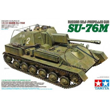 Autopropulsado ruso SU-76M. TAMIYA 35348