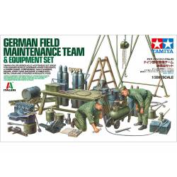 German field maintenance team. TAMIYA 37023