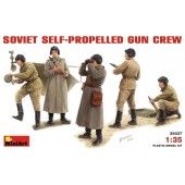 Soviet self-propelled gun crew. MINIART 35037