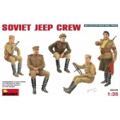 Soviet jeep crew. MINIART 35049