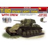 T-80 soviet light tank. MINIART 35243