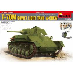 T-70M soviet light tank. MINIART 35194