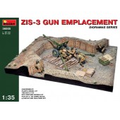 ZIS-3 gun emplacement. MINIART 36058