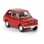 Fiat 126, red. BREKINA 22351