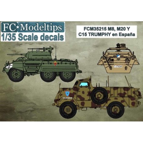 Calcas: M8, M20 y Trumphy en España. FCMODELTIPS 35215