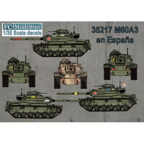 Calcas: M60 en España. FCMODELTIPS 35217