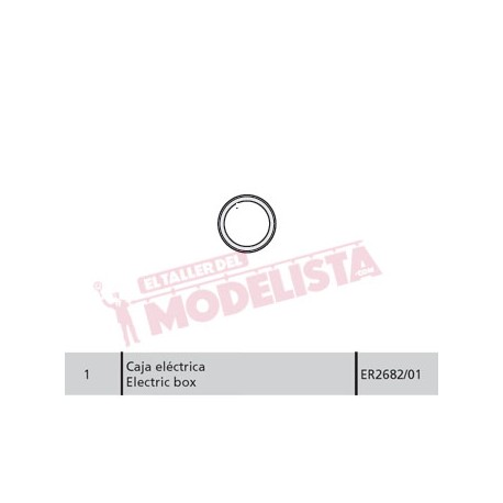 Front lighting for RENFE 269/289. ER6906/01