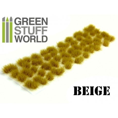 Matas de césped, beige. 6 mm. GREEN STUFF WORLD 362479