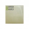 Double diamond textured sheet. GREEN STUFF WORLD 1101