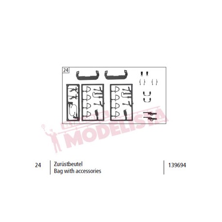 Bolsa de accesorios, RENFE 333. ROCO 139694