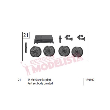 Accesorios del techo, RENFE 333. ROCO 139692