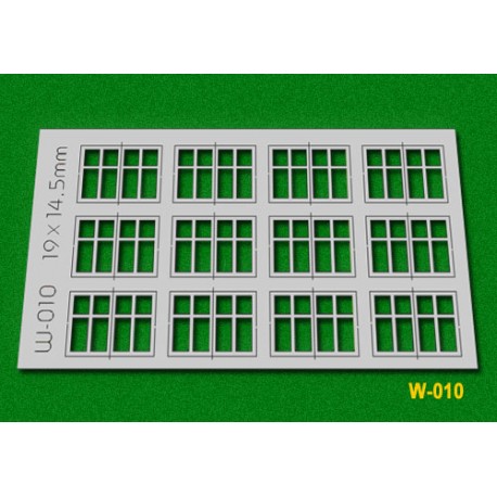 Ventanas, 19x14,5 mm. PROSES W010