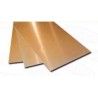 Brass sheet 0,8 mm. 400x200 mm. HIRSCH 8308