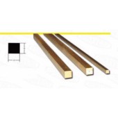 Square brass profile. 3 mm. HIRSCH 7833