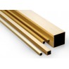 Square brass tube. 1,5 mm. HIRSCH 8015153