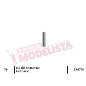 Gear axle for RENFE 276. ER6779