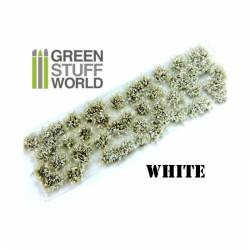 Matas de arbustos, blancos. 6 mm. GREEN STUFF WORLD 363070