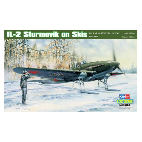 IL-2 Sturmovik on Skis. HOBBYBOSS 83202