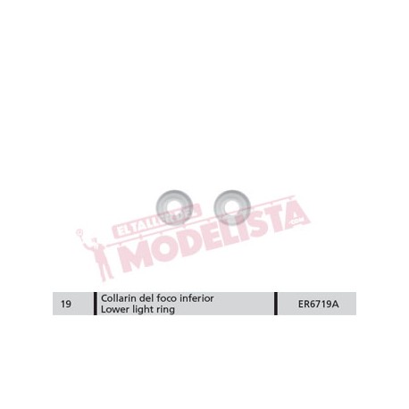 Lower light ring for RENFE class 8604. ELECTROTREN ER6719A