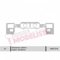 Ventanas cabina para 8634. ELECTROTREN ER6727A