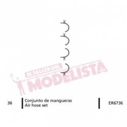 Conjunto de mangueras para 276. ELECTROTREN ER6736