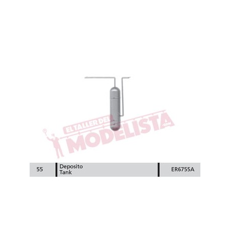 Depósito para locomotora 8634. ELECTROTREN ER6755A