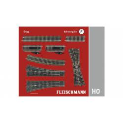 Track pack. Station Set F. FLEISCHMANN 6194