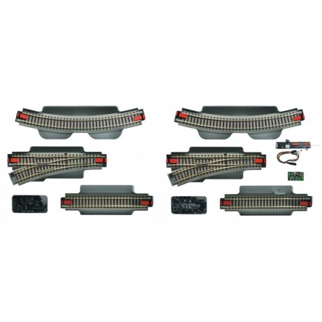 Extension track set for Digital Starter Set. ROCO 51250