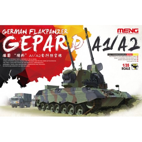 German Flakpanzer Gepard A1/A2. MENG TS-030