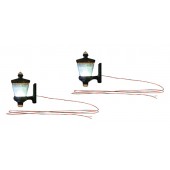 Entry wall mount lights (x2). WOODLAND SCENICS JP5655