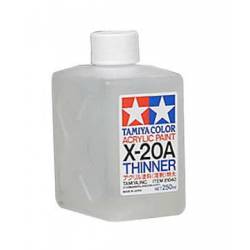 Diluyente para aerógrafo X-20A, 250 ml. TAMIYA 81040