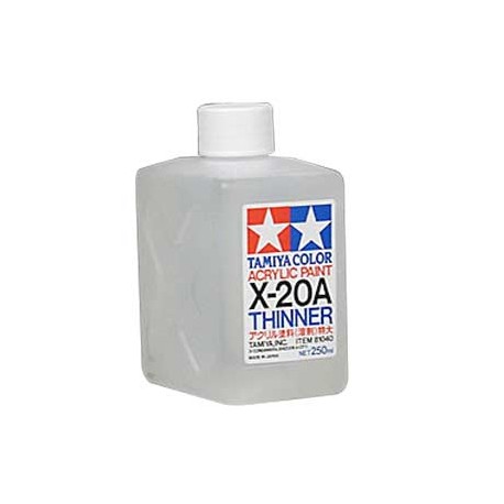 Diluyente para aerógrafo X-20A, 250 ml. TAMIYA 81040