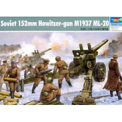 Obús soviético de 152mm M1937 ML-20. TRUMPETER 02315