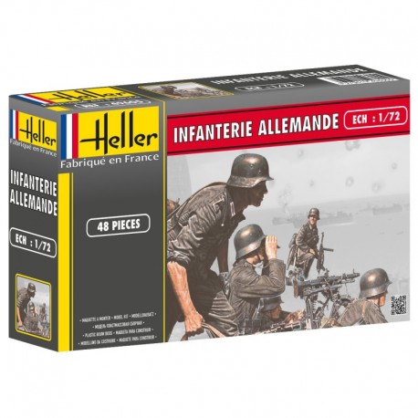 WWII German Infantry. HELLER 49605