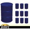 Oil barrels. SCENECRAFT 44-519