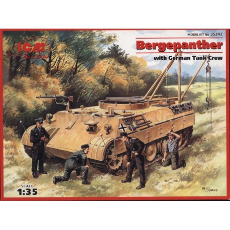 Bergepanther con tripulación. ICM 35342