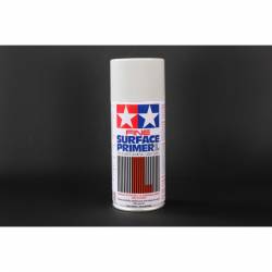 Fine Surface Primer, spray - Light gray. TAMIYA 87064