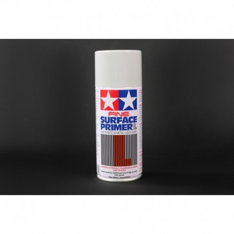 Fine Surface Primer, spray - Gris claro. TAMIYA 87064