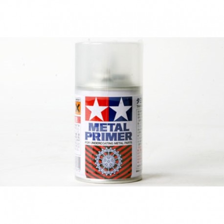 Metal Primer, spray - Transparente. TAMIYA 87061