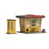 Newspaper stand with telephone booth. AUHAGEN 12340