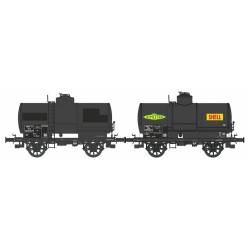 Tank wagon set OCEM 19. "Simotra Shell". REE WB-468