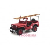 Jeep with ladder for forest fires. REE MODELES CB-090