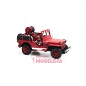 Jeep de bomberos con motobomba. REE MODELES CB-086