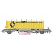 Plataforma Kanguro con trailer "Renault". REE WB-339.1