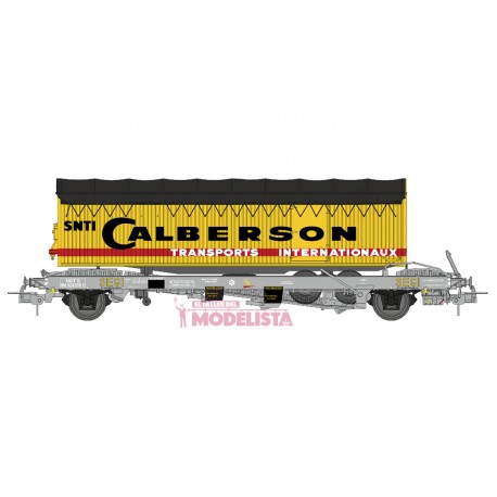 Plataforma Kanguro con trailer "Calberson". REE WB-225