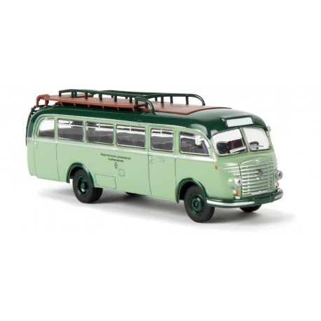 Autobus Steyr 480 A, verde. BREKINA 58050