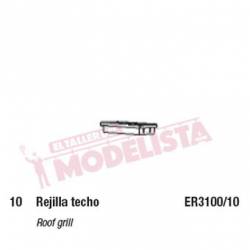 Rejilla de techo para 321. ELECTROTREN ER3100/10