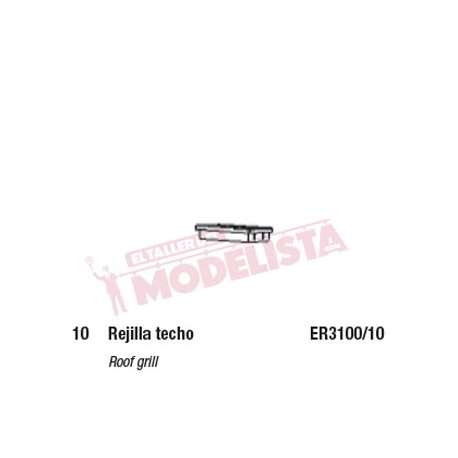 Rejilla de techo para 321. ELECTROTREN ER3100/10